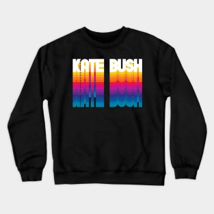 Retro Kate Proud Personalized Name Gift Retro Rainbow Style Crewneck Sweatshirt